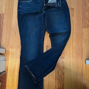 AE - American Eagle curvy high rise skinny kick jeans - size 12 short